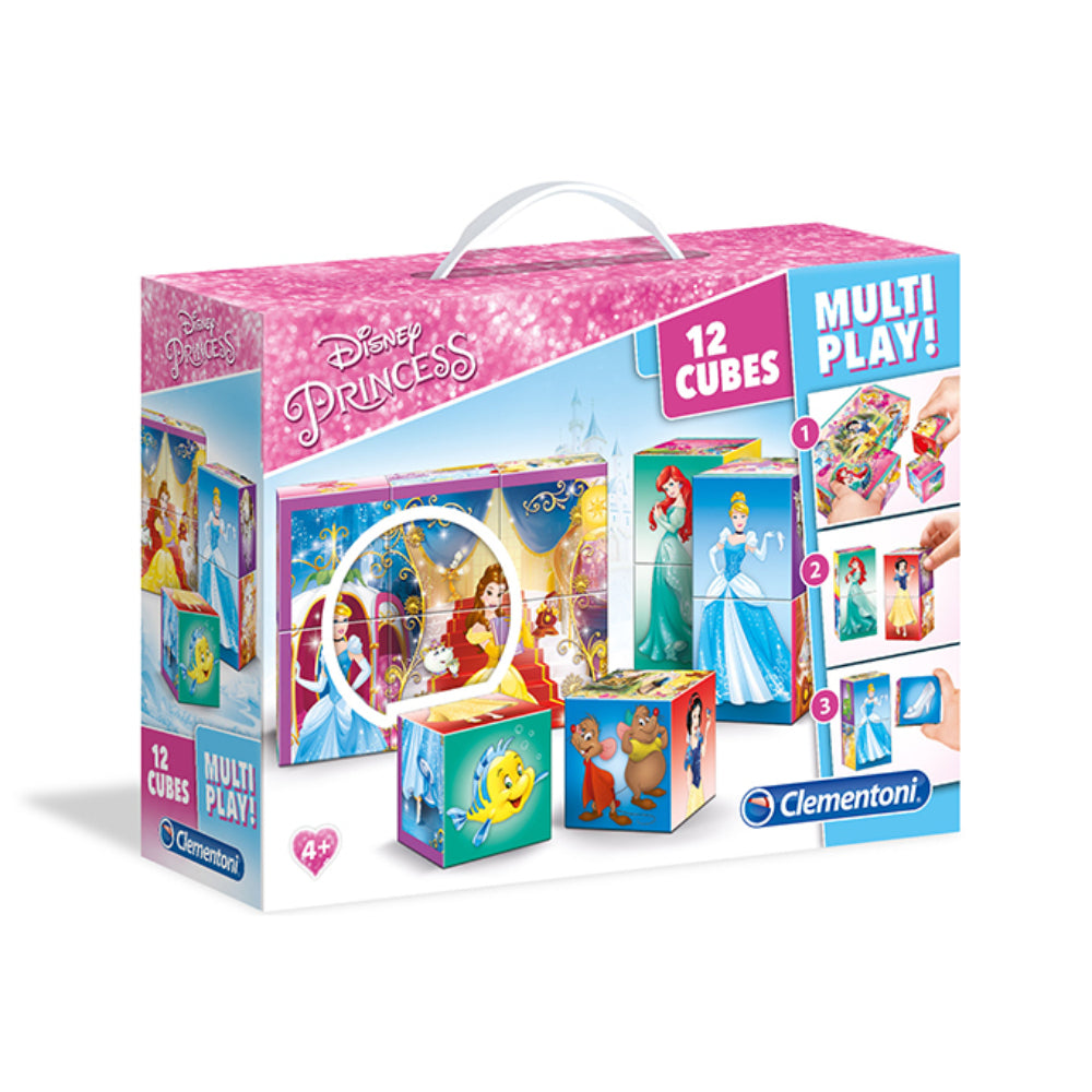 Multi Play Cubes Disney Princess 12 PCS  Image#1