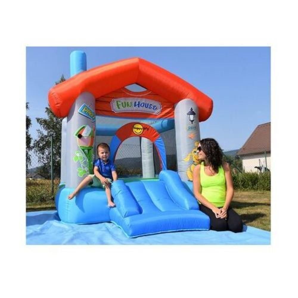 Happy Hop Inflata Beeslinee House Fun House