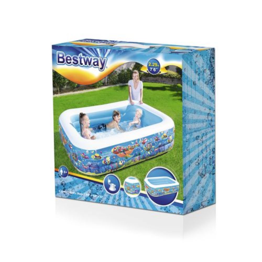 Bestway 7.5' x 60" x 22"/2.29m x 1.52m x 56cm Play Pool