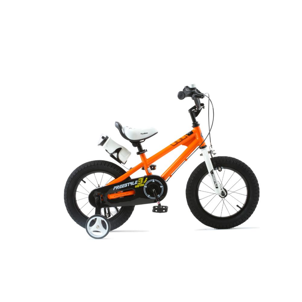 Royal Baby Freestyle Bicycle 14In-Orange  Image#1