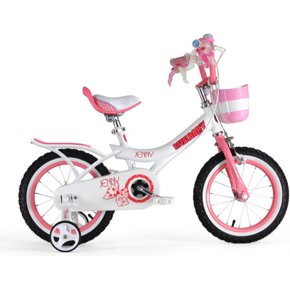 Royal Baby Jenny Bicycle 14In-White  Image#1
