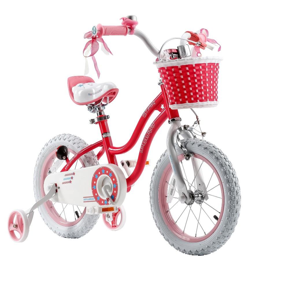 Royal Baby Star Girl Bicycle 14In-Pink  Image#1