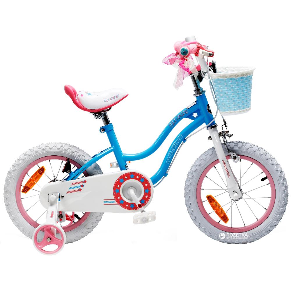 Royal Baby Star Girl Bicycle 14In-Blue  Image#1