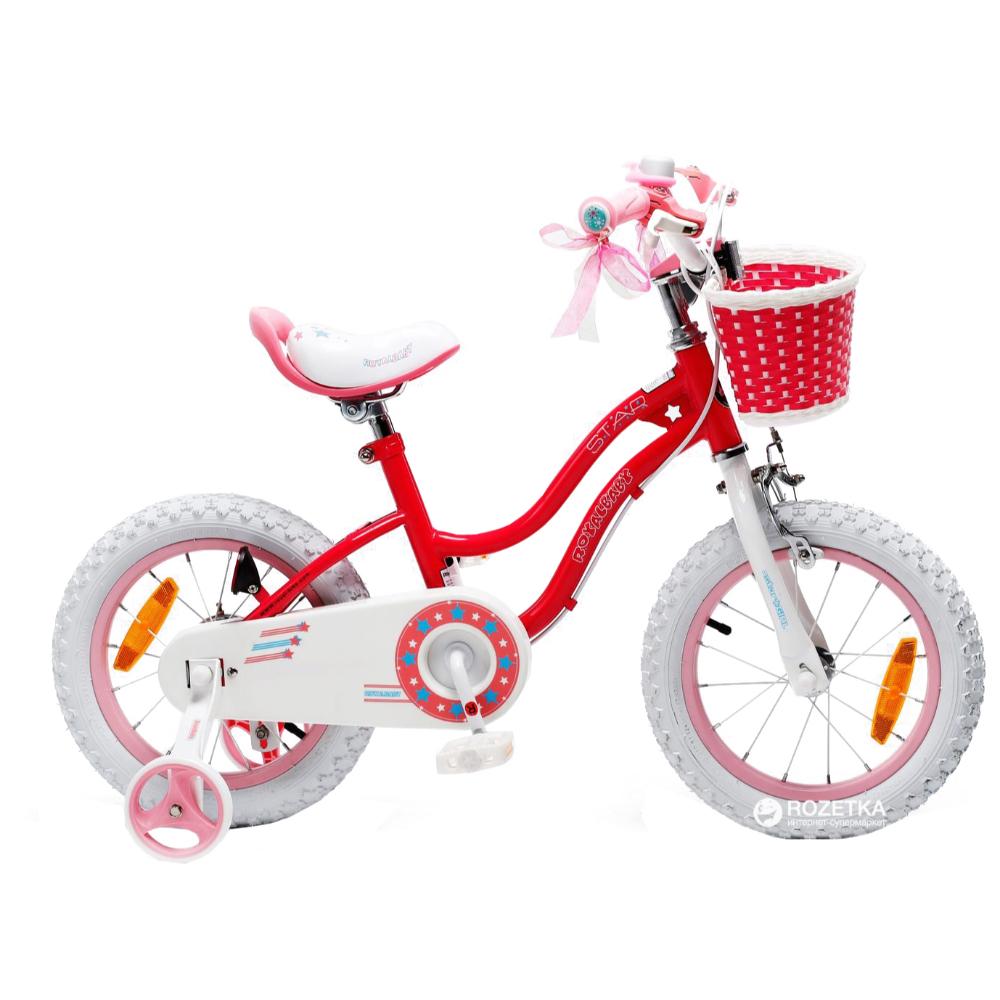 Royal Baby Star Girls Bicycle 16In-Pink  Image#1