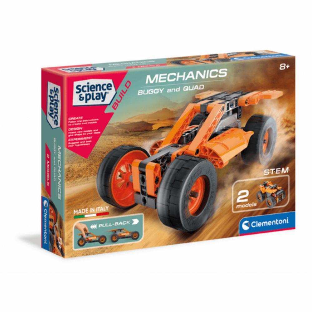 Clementoni Buggy Squard Pull Back Assemply Kit