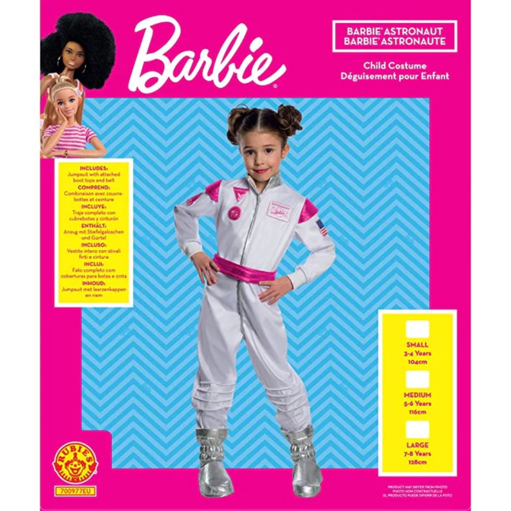 Rubies Barbie Astronaut Extra Small