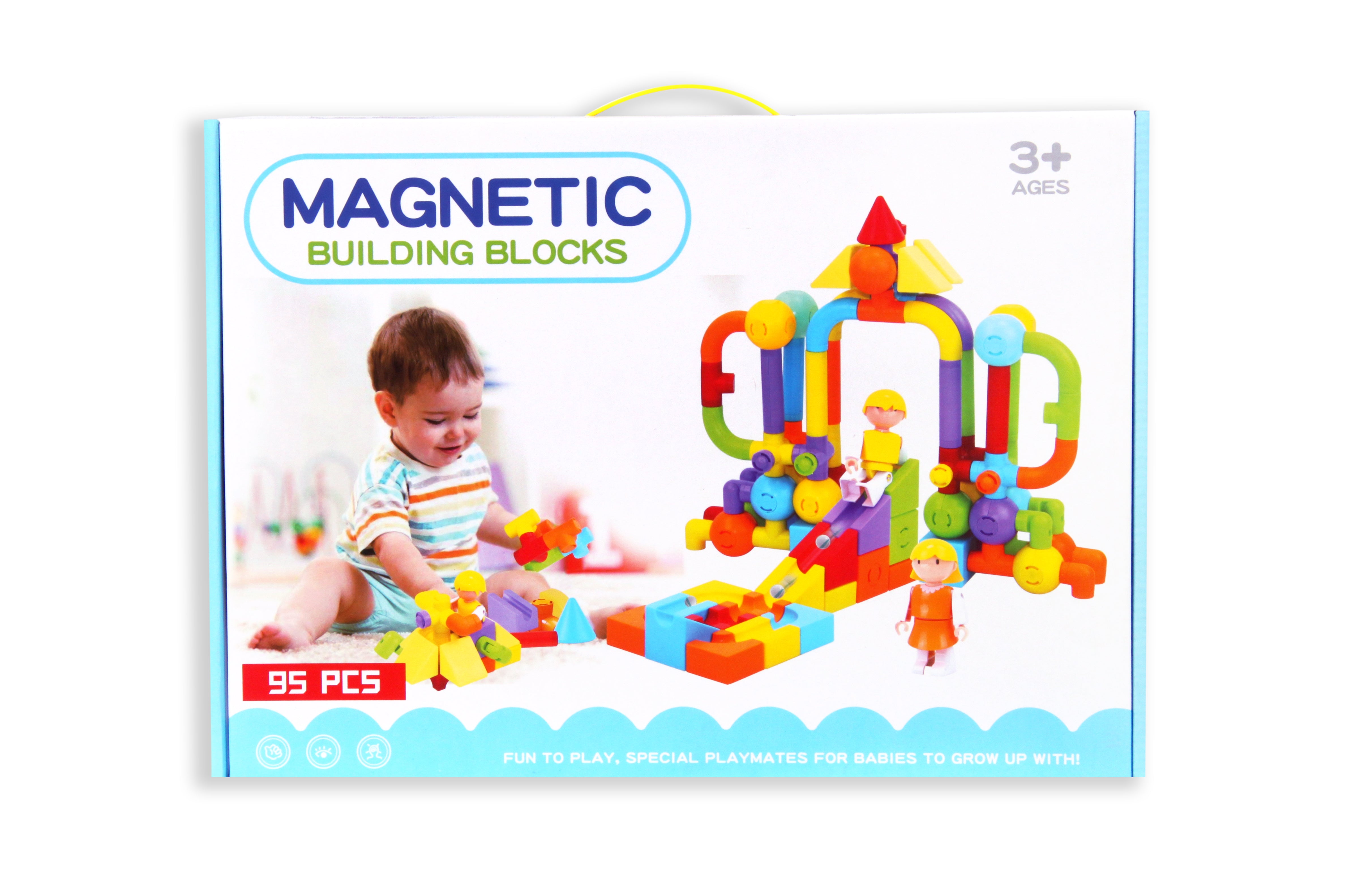 Cossy Magnetic Building Blocks 95PCS