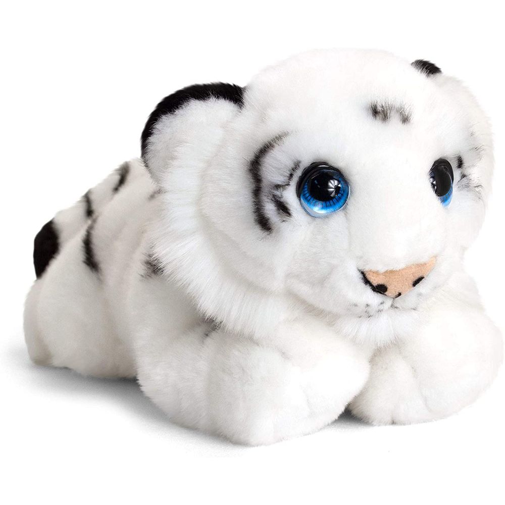 Keel Toys 25cm Signature Cuddle Wild White Tiger