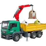 Bruder Man TGS Truck with Loading Crane