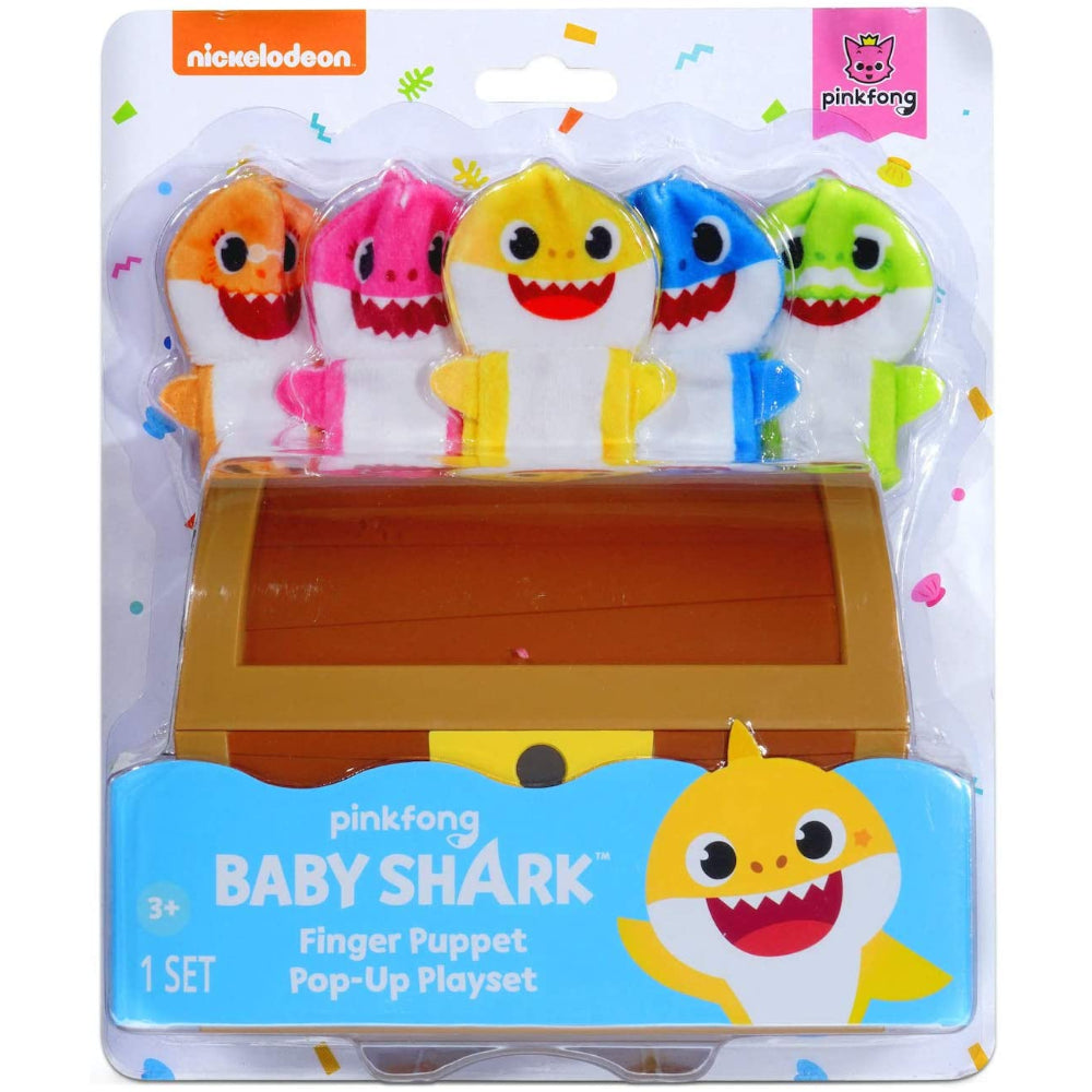 Pinkfong Baby Shark Official - Finger Puppet Pop-Up Playset  Image#1