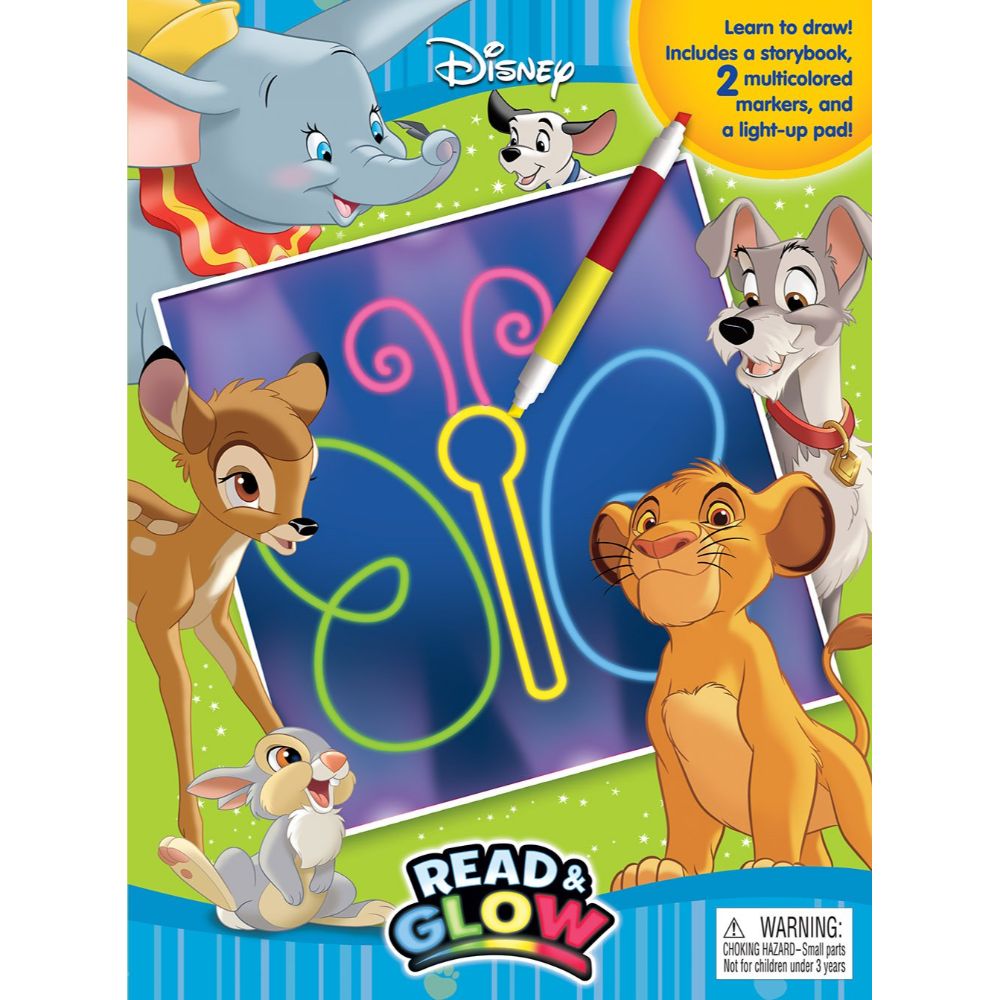 Phidal - Disney Animals Read & Glow