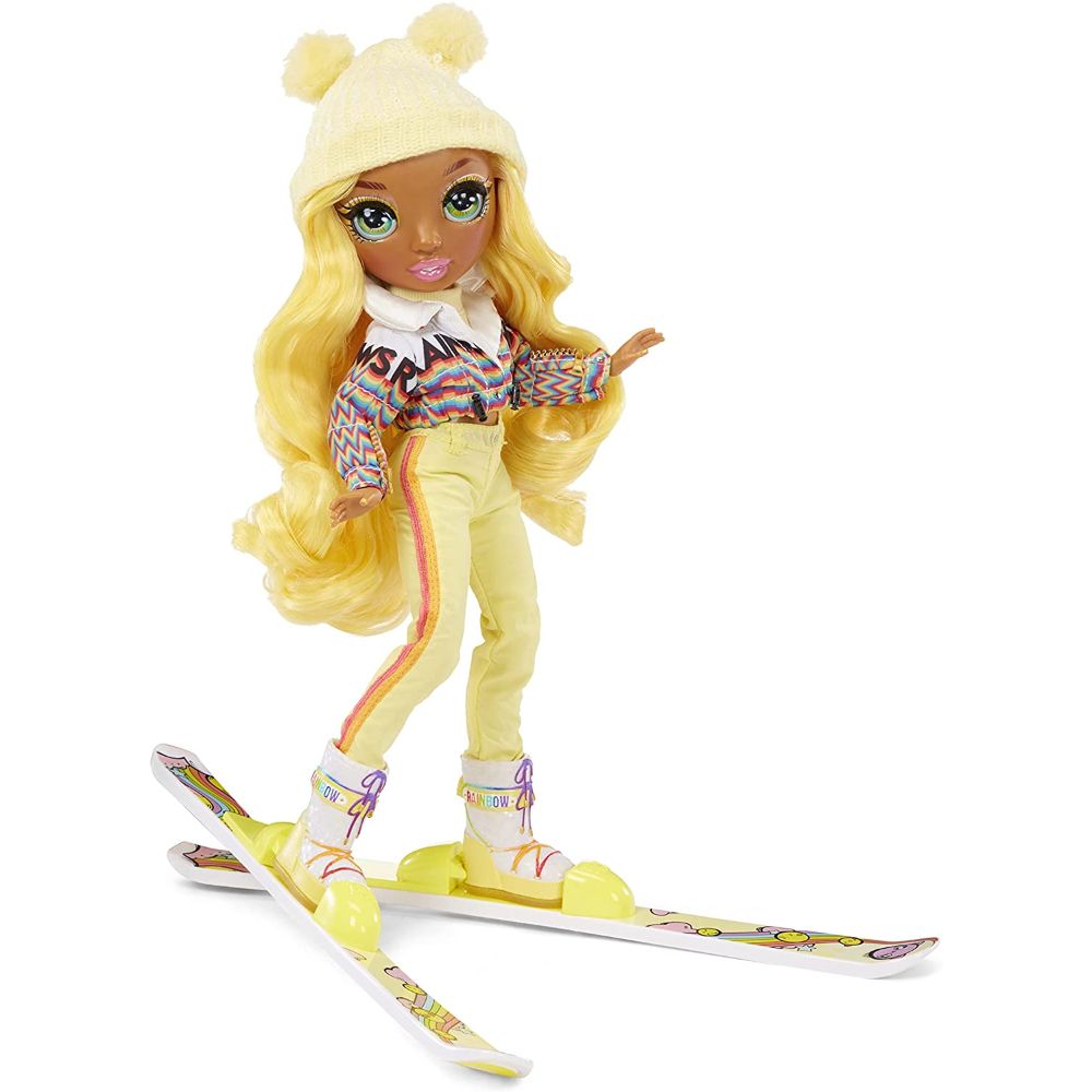 Rainbow High - Winter Break Sunny Madison Fashion Doll Yellow