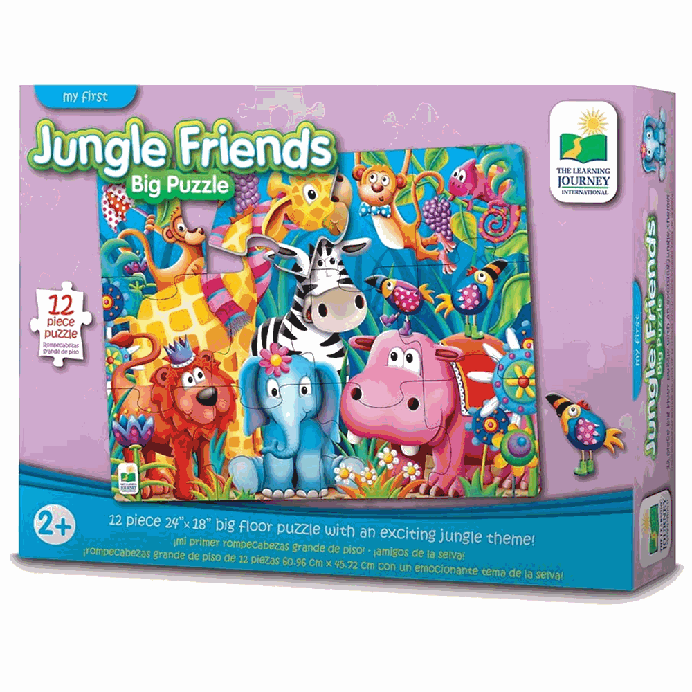 The Learning Journey Regular My First Floor Puzzle Jungle Friends  Image#1