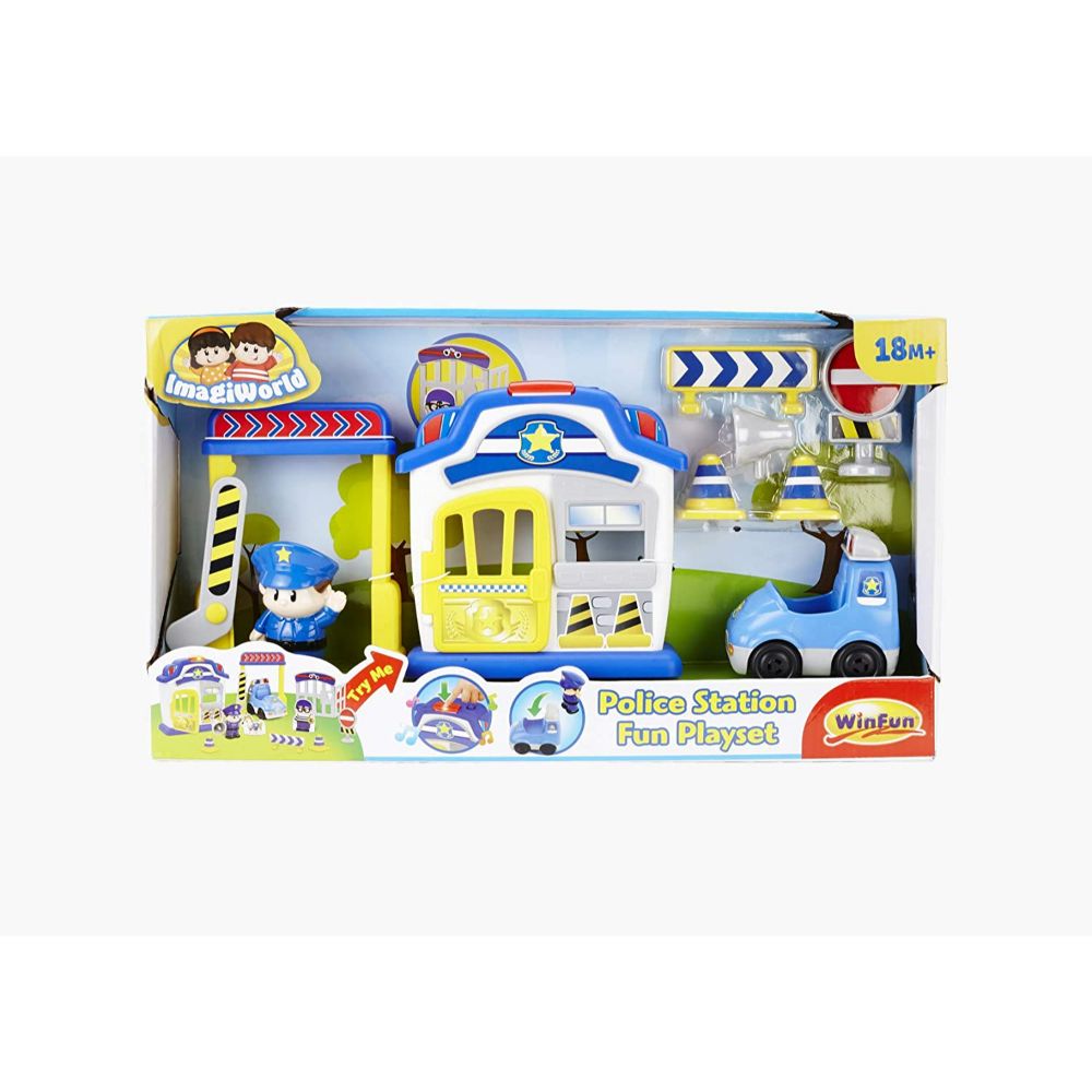 Winfun Police Station Fun Playset