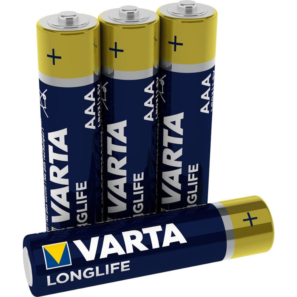 Varta Battery Long Life AAA  Pack of 4  Image#1