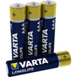 Varta Battery Long Life AAA  Pack of 4  Image#1