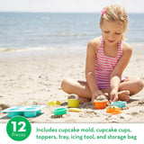 Melissa & Doug Seaside Sidekicks Sand Cupcake Set