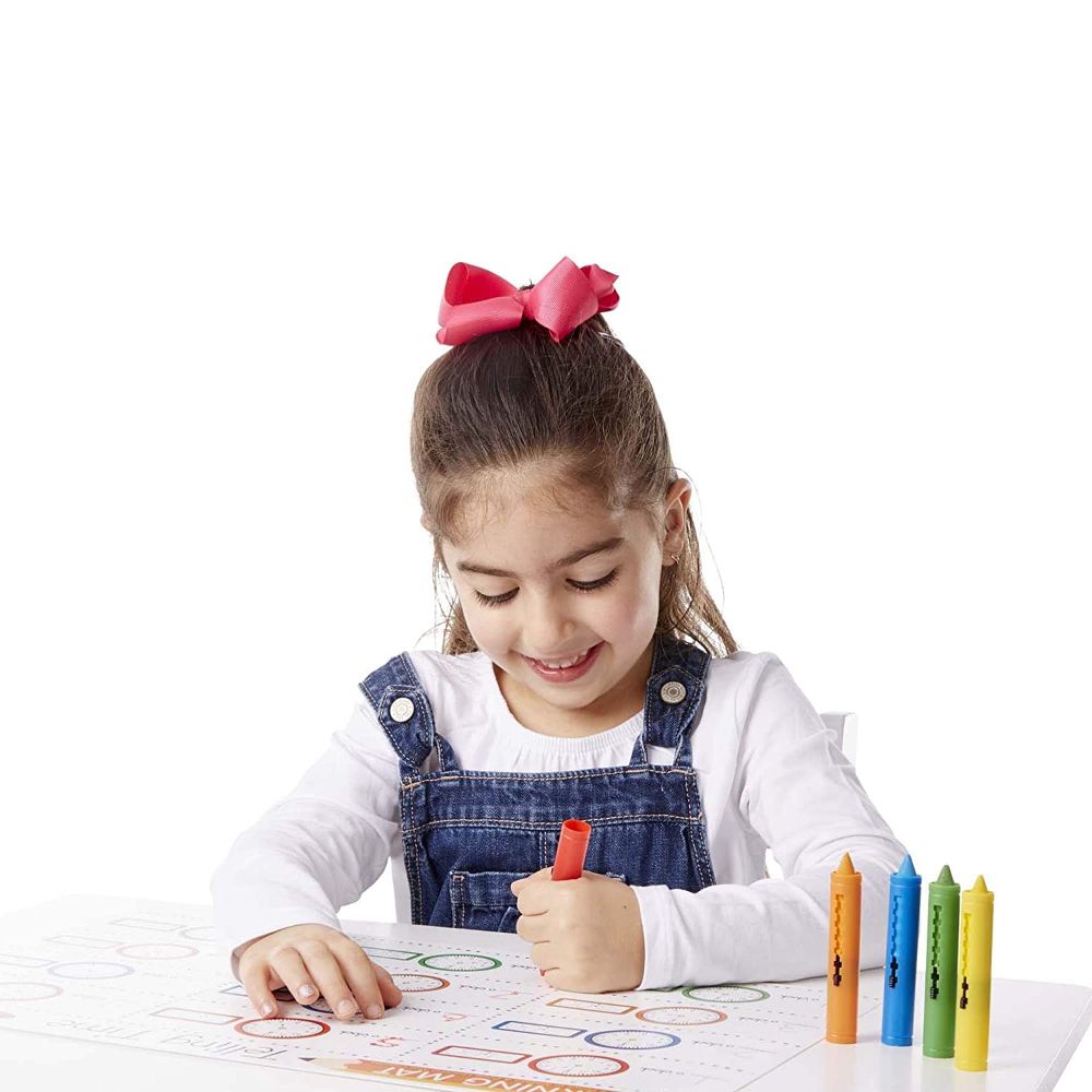 Melissa & Doug Learning Mat Crayons