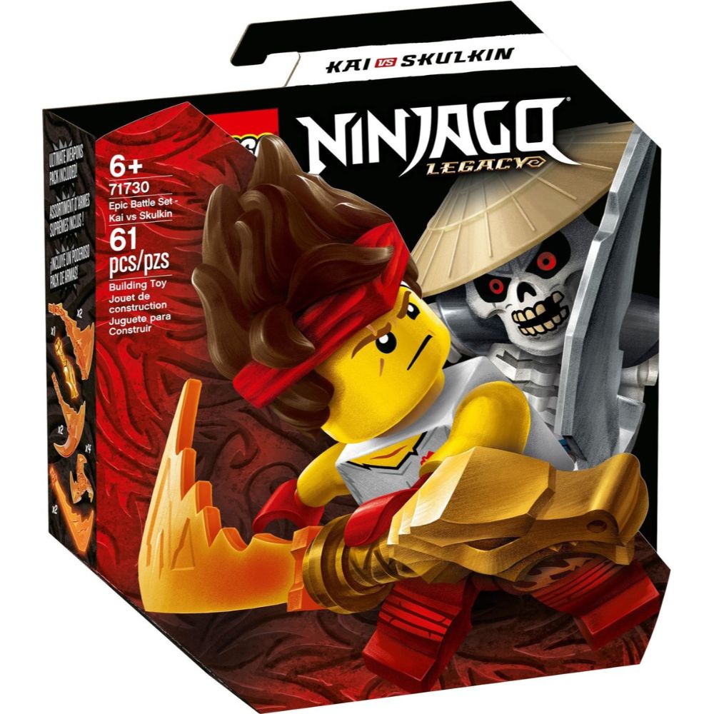Lego Ninjago Battle Set  Kai Vs. Skulkin  Image#1