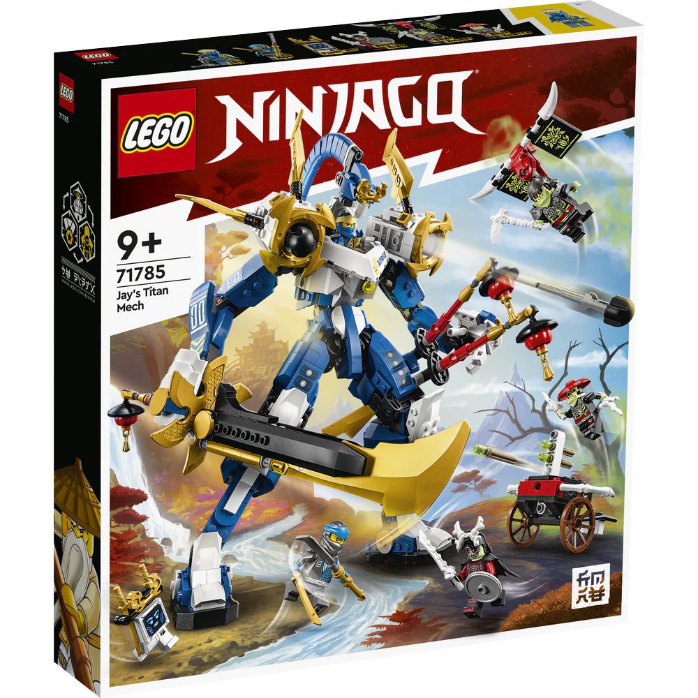 Lego Ninjago Jay's Titan Mech