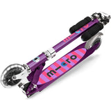 Micro Scooter Sprite Purple Stripe Led SA0219