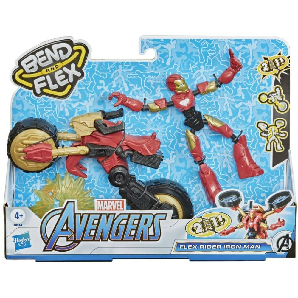Marvel Bend and Flex, Flex Rider Iron Man