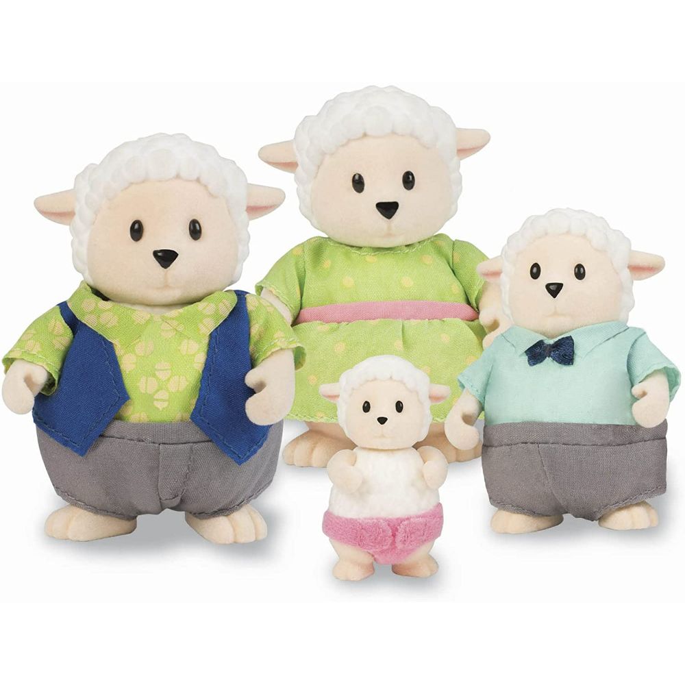 Li'L Woodzeez Sheep Family
