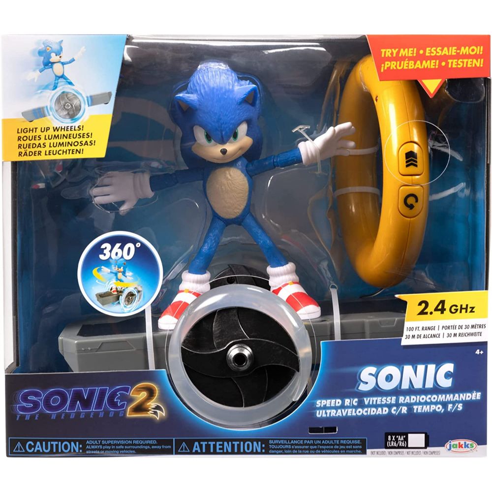 Sonic 2 Movie Sonic the Hedgehog Speed RC