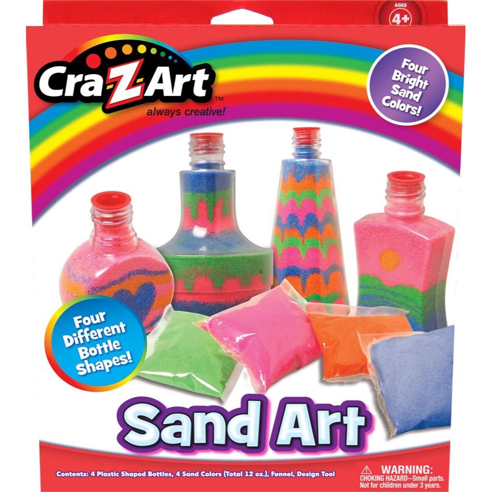 CraZart Sand Art 4 cool bottles
