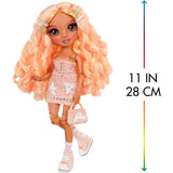 Rainbow High - Series 3 Georgia Bloom Fashion Doll – Peach (Light Orange)