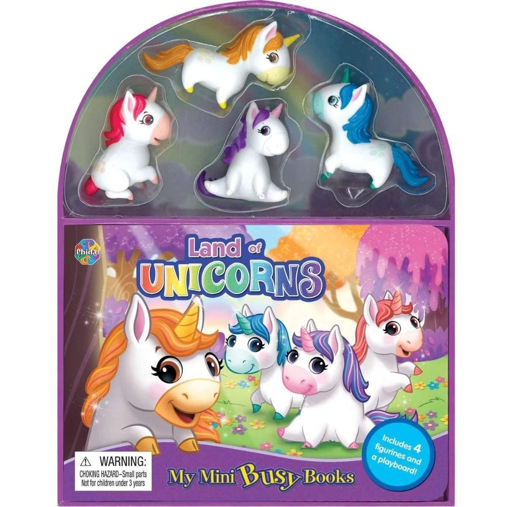 Phidal - Land Of Unicorn Mini Busy Books