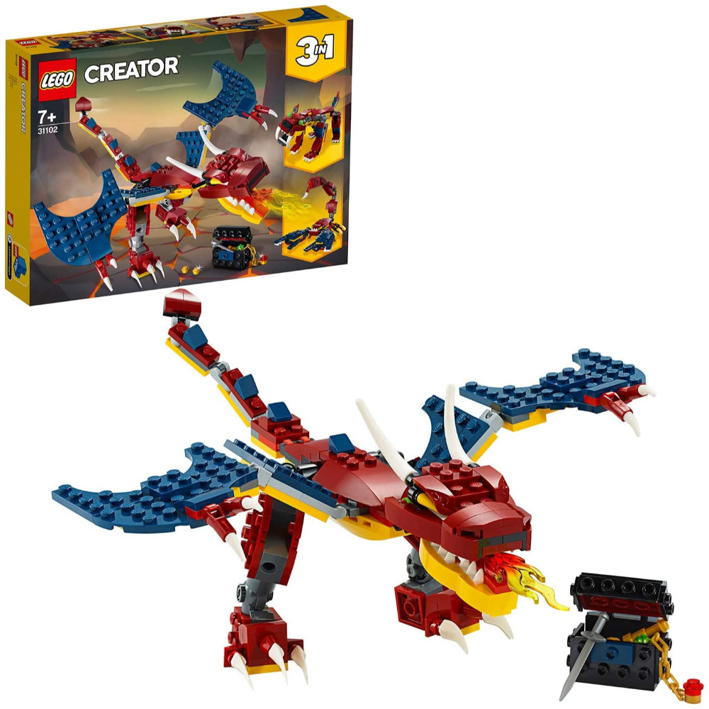 Lego Creator Fire Dragon (234 Pieces)  Image#1