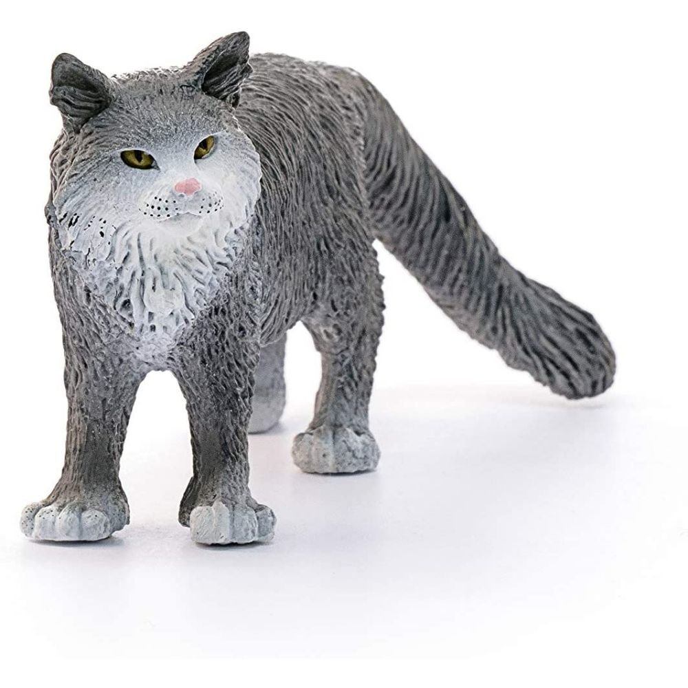 Schleich Farm World Maine Coon cat