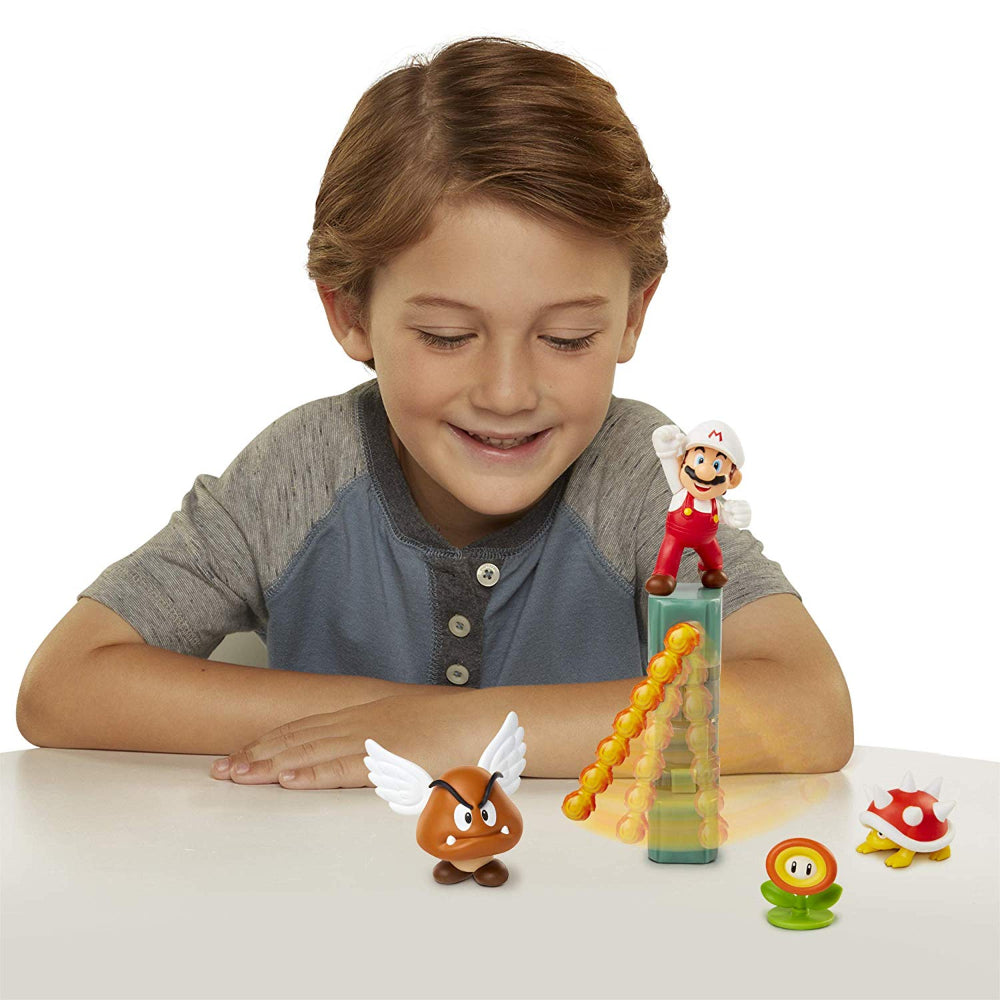 Jakks Nintendo 2.5 Figure 5-Pk Lava Castle Diorama Set  Image#3