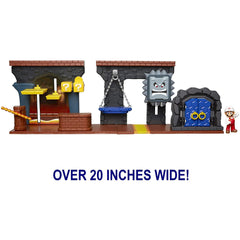 Mario deluxe dungeon playset sales