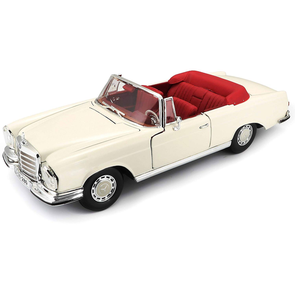 Maisto 1:18 1967 Mercedes Benz 280Se Cabrio Special Edition – Toys4me