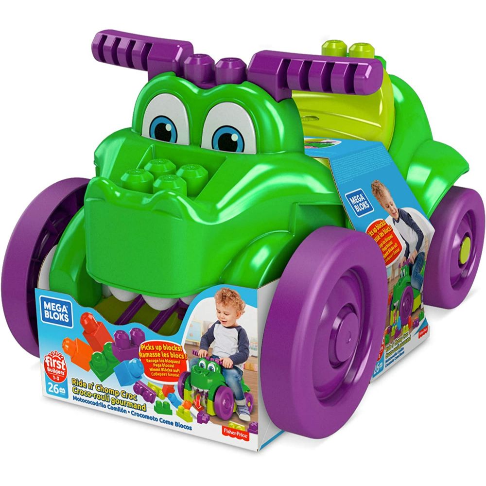 Mega Bloks Ride & Chomp Croc