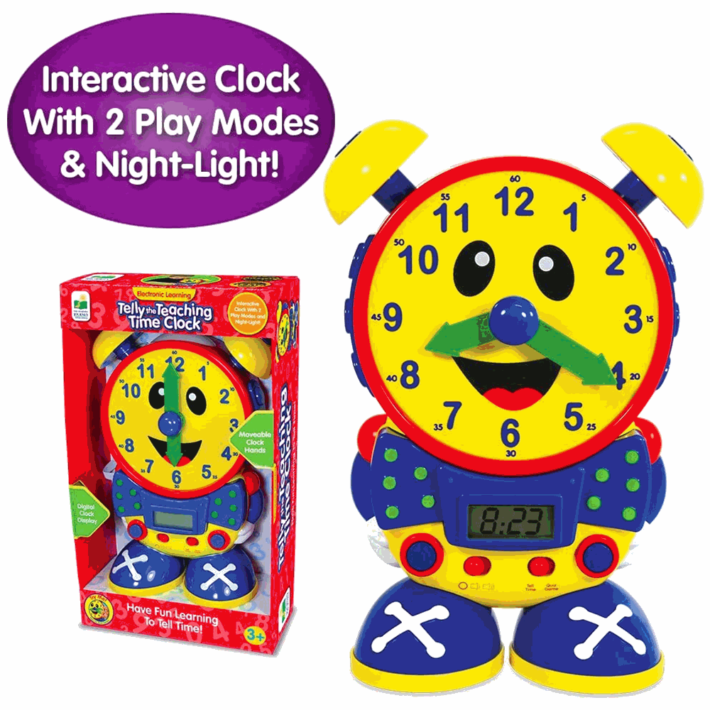 The Learning Journey Telly The Teaching Time Clock Regular  Image#2