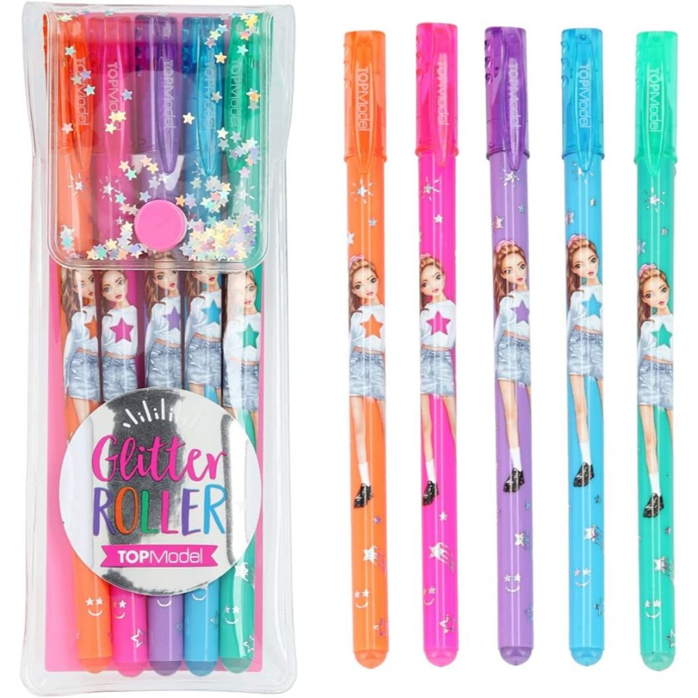 Top Model Glitter Gelpen Set
