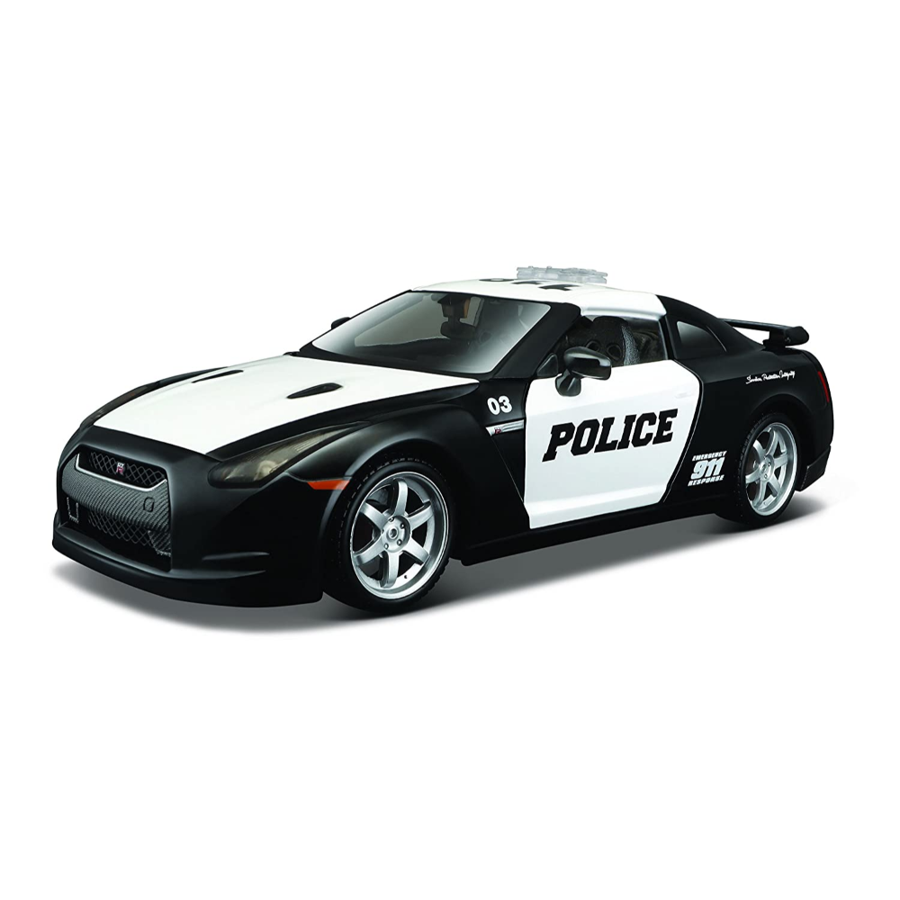 Maisto 1:24 Design Authorityâ  Nissan Gtr Police  Image#1