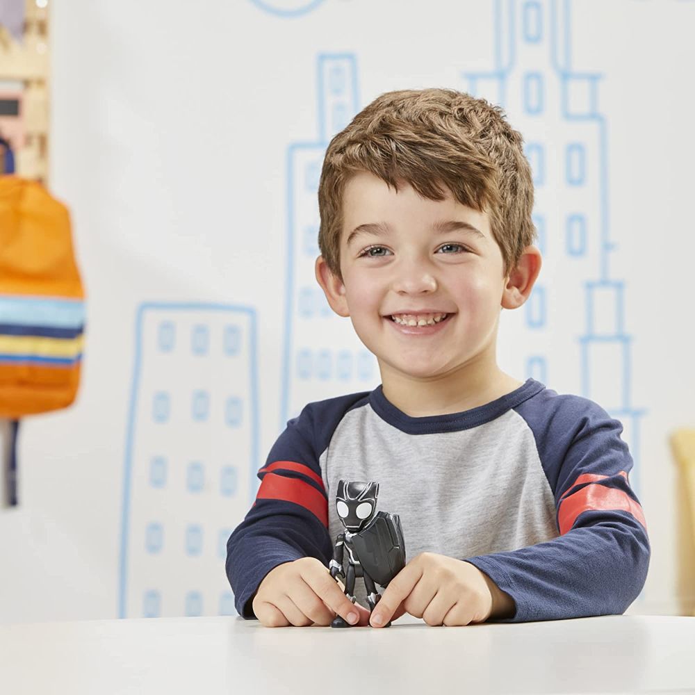 Marvel Spidey & His Amazing Friends  Black Panther Hero Figure 4"