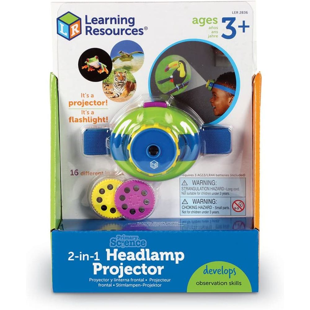 Learning Resources 2-in-1 Headlight Projector