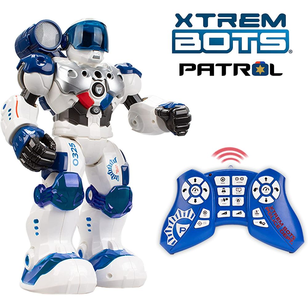 Robot Toy Bot Xtrem Bots Patrol Bot RC Robot Toy – Toys4me