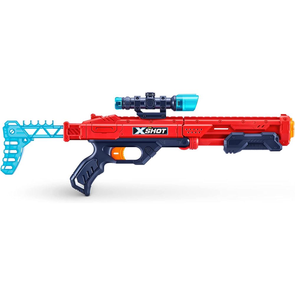 X-Shot - Excel Hawk Eye Foam Dart Blaster Red (16 Darts) X-Shot - Excel Hawk Eye Foam Dart Blaster Red (16 Darts)