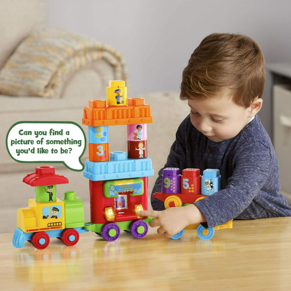LeapFrog LeapBuilders 123 Counting Train Toys4me Leapfrog leapbuilders 123 counting train toys4me
