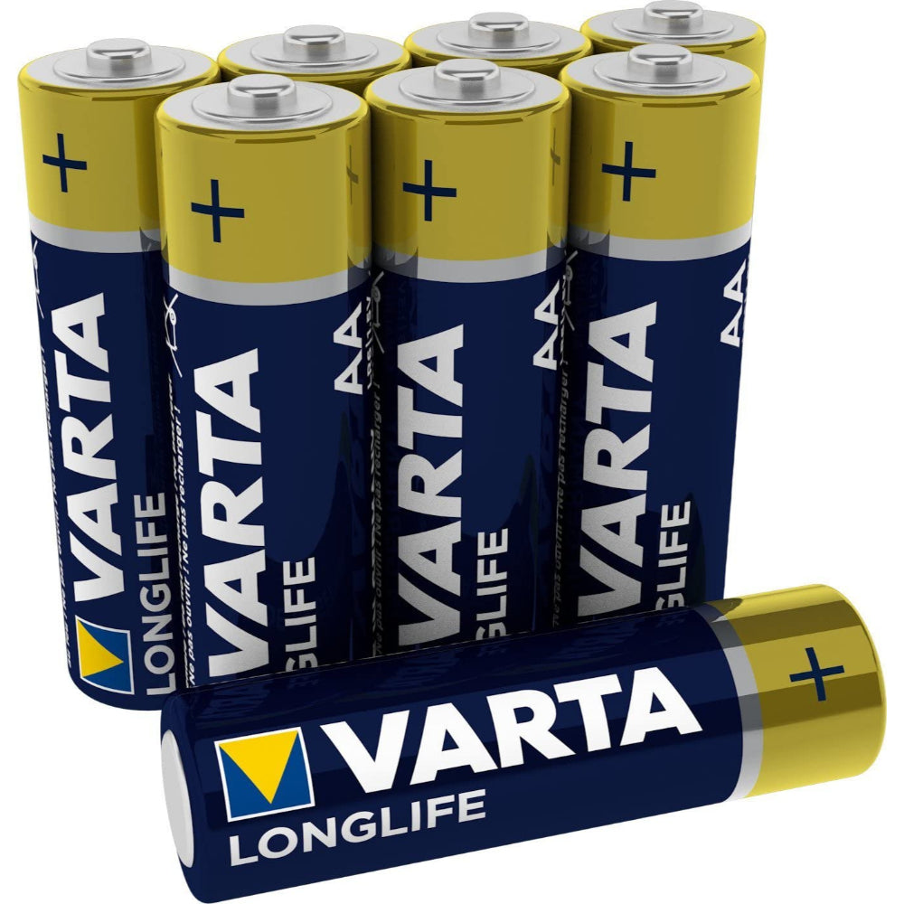 Varta Battery Long Life AA Pack of 8  Image#1