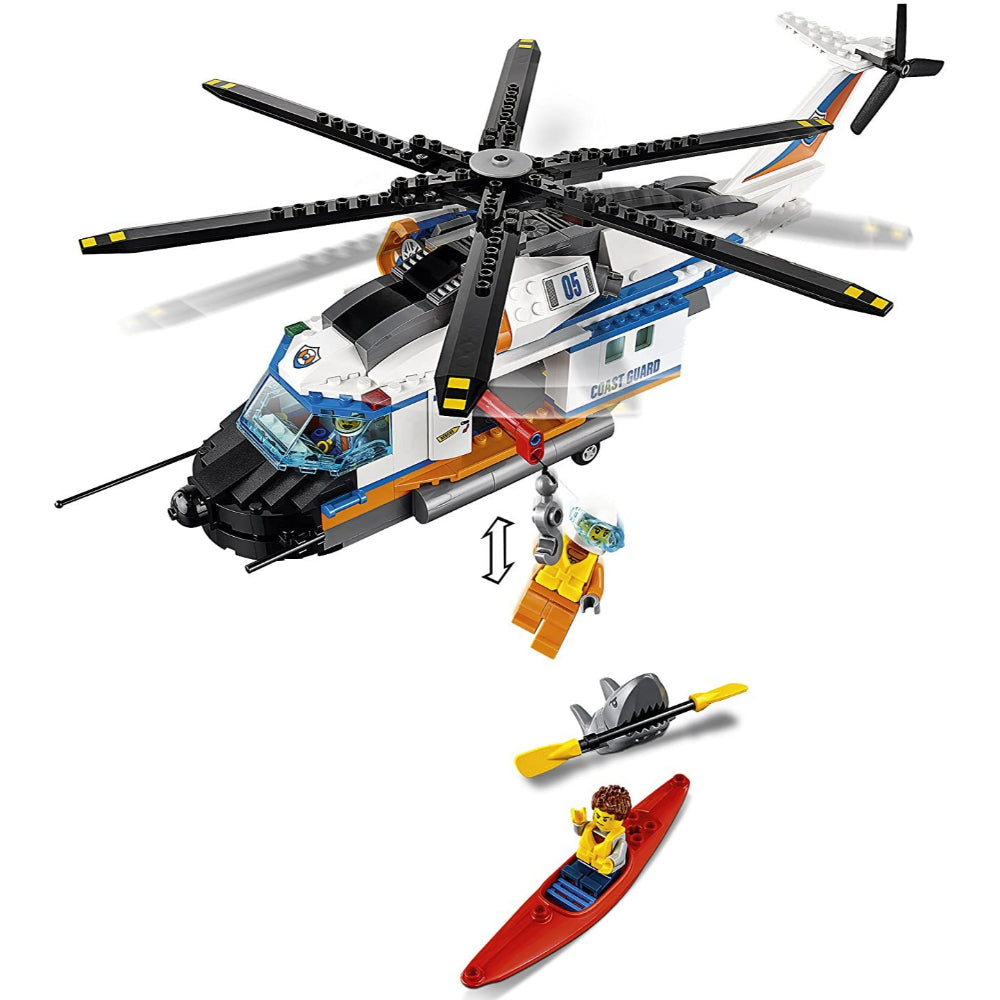 Lego City Heavy-Duty Rescue Helicopter (415 Pieces)  Image#2