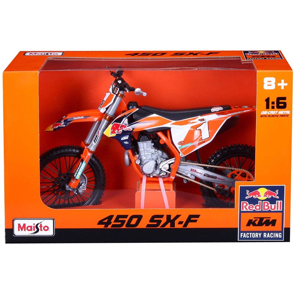 Maisto 1:16 Motor Cycles 450 SX Factory
