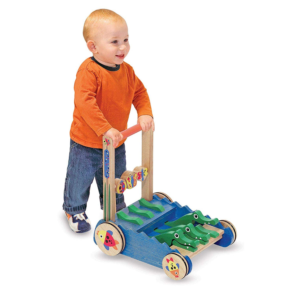 Melissa & Doug Chomp & Clack Alligator Push Toy  Image#3