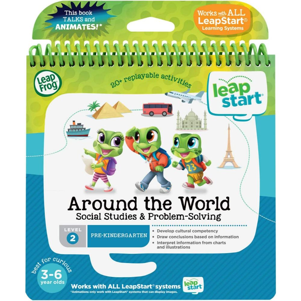 LeapFrog LeapStart Around The World Social Studies and Problem-Solving LeapFrog LeapStart Around The World Social Studies and Problem-Solving